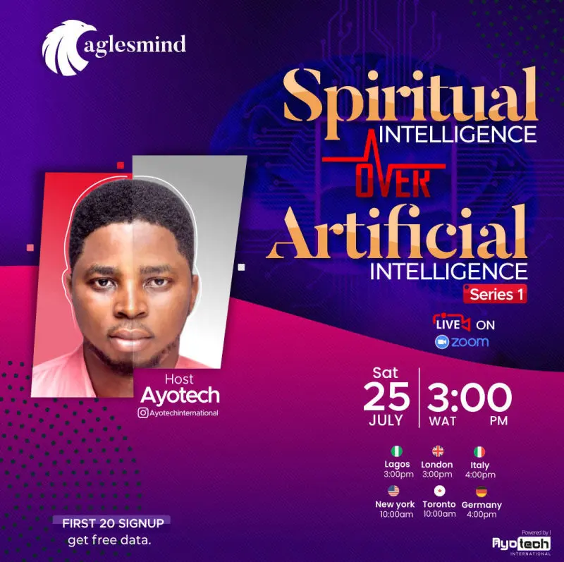 Spiritual intelligence over Artificial intelligence- series 1